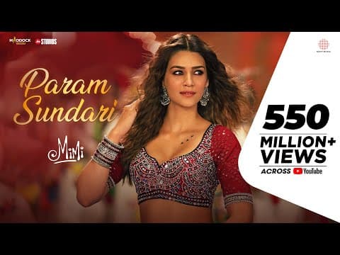 Param Sundari - | Mimi | Kriti Sanon, Pankaj Tripathi | @ARRahman| Shreya |Amitabh by Sony Music India - Album Art