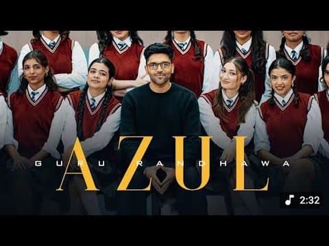 GURU RANDHAWA - "AZUL" || ka song #song by Mr Aditya bhai - Album Art