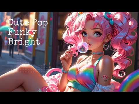"Sweet Candy" K-pop by AI Music Park by Granny - Album Art