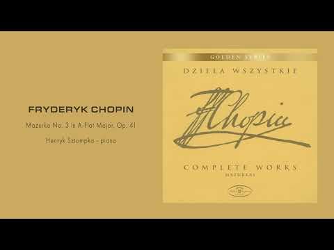 Mazurka No. 3 in A-Flat Major, Op. 41 by Frédéric Chopin - Album Art