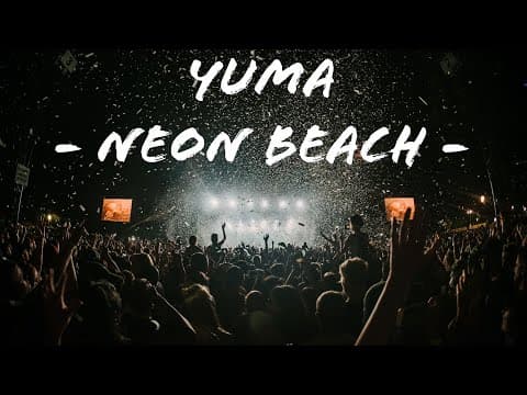 Yuma - Neon Beach by Behind Green Eyes - Album Art