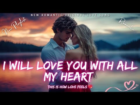 ❤️ I Will Love You With All My Heart | New Romantic Love Song | English 2025 ❤️ by Melody Mosaic - Album Art