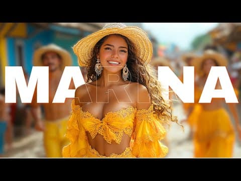 Marina - Energized Brazilian Samba Dance - AI Dance Moves by FANAMA Music - Album Art