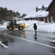 record snowfall - Residents Blame Record Snowfall on 'Aggressive Weather'
