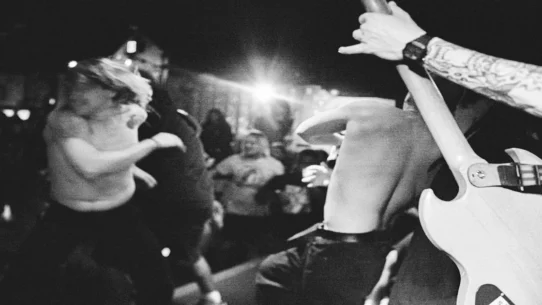 moshing through loss - United Blood Festivalgoers Mosh Through Existential Dread